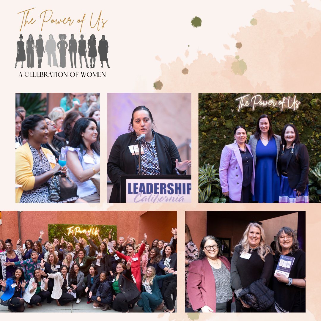 LeadershipCalif's tweet photo. On April 20 in Sacramento, we’ll come together to celebrate connection, community, and the strength of women leaders across California.

Register today and join us: https://t.co/giIuC6ljbv
Bring a colleague or friend to share the experience.
#ThePowerofUs https://t.co/t5jP0FTzSH