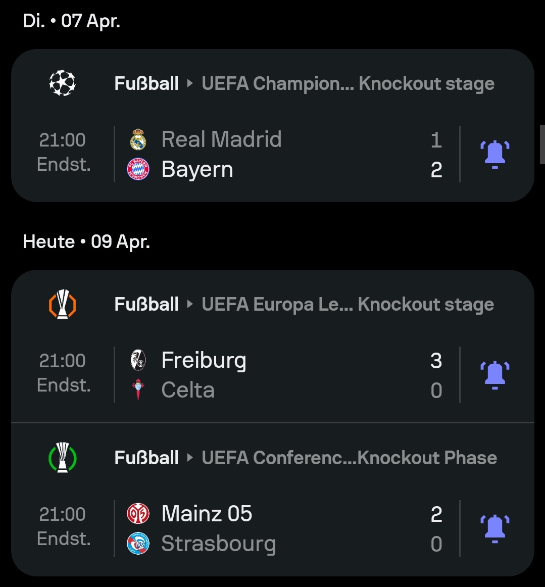 SuperDoik's tweet photo. Damit ist eines klar: Die deutschen Big 3 sind Bayern, Freiburg und Mainz.
#Mainz05 #M05RCSA #SCF https://t.co/yXfXwEgmyb