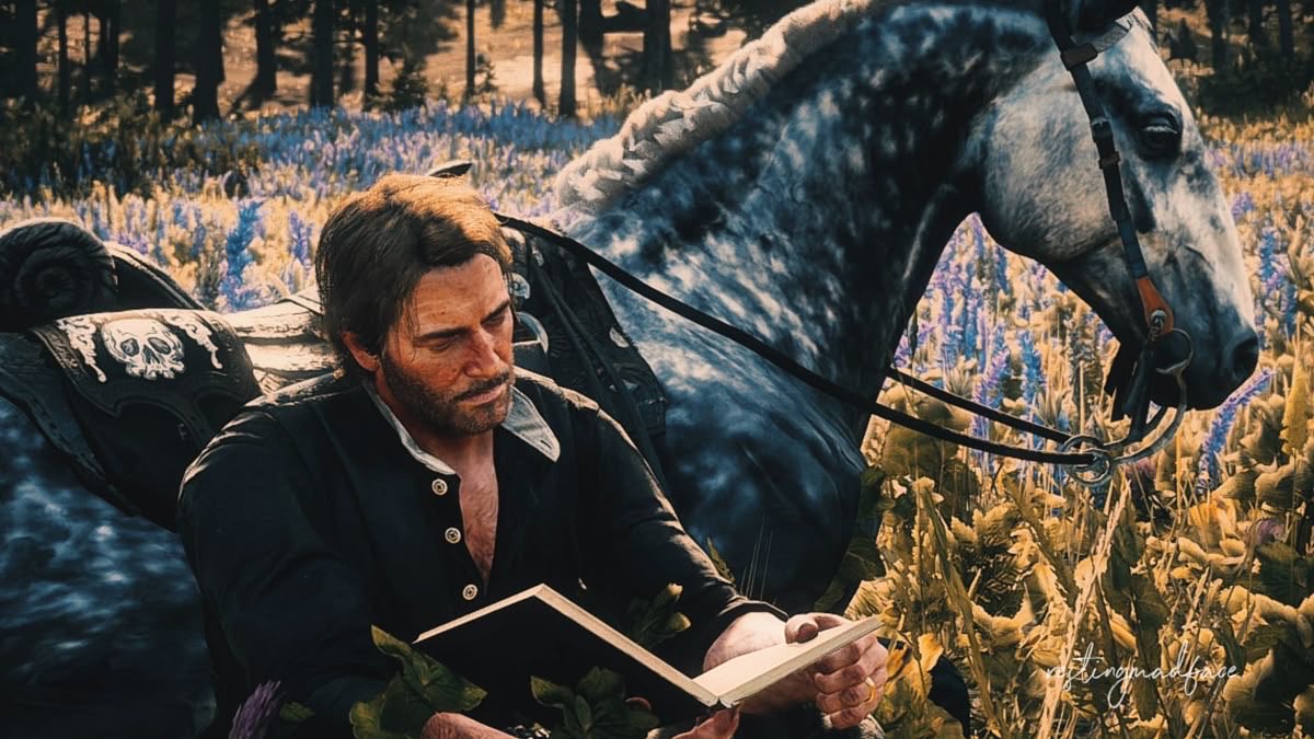 daily arthur morgan 𓏲ּ𝄢 tweet media