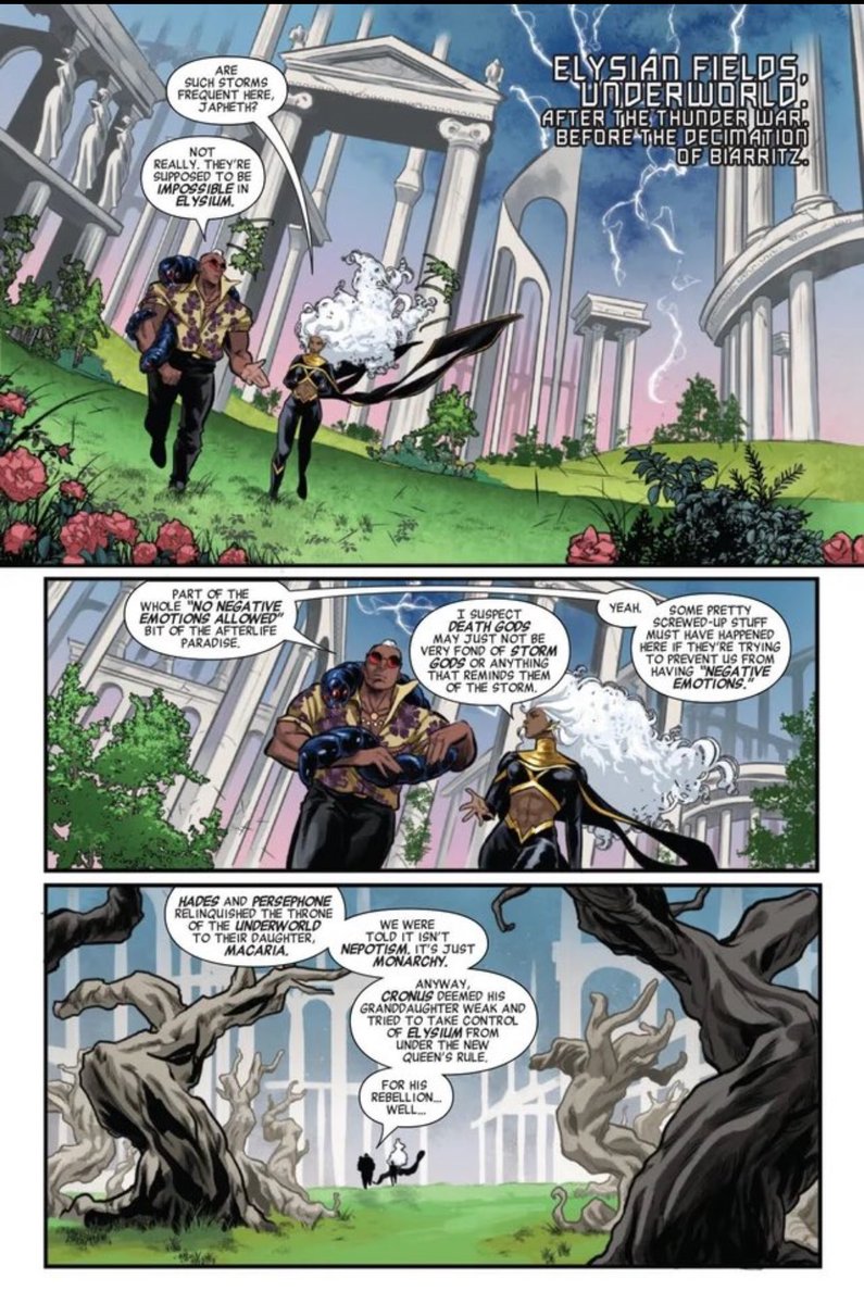 StrongVoice22's tweet image. #xspoilers Storm: "Earth's Mightiest Mutant" PREVIEWS‼️ 🌬⛈️