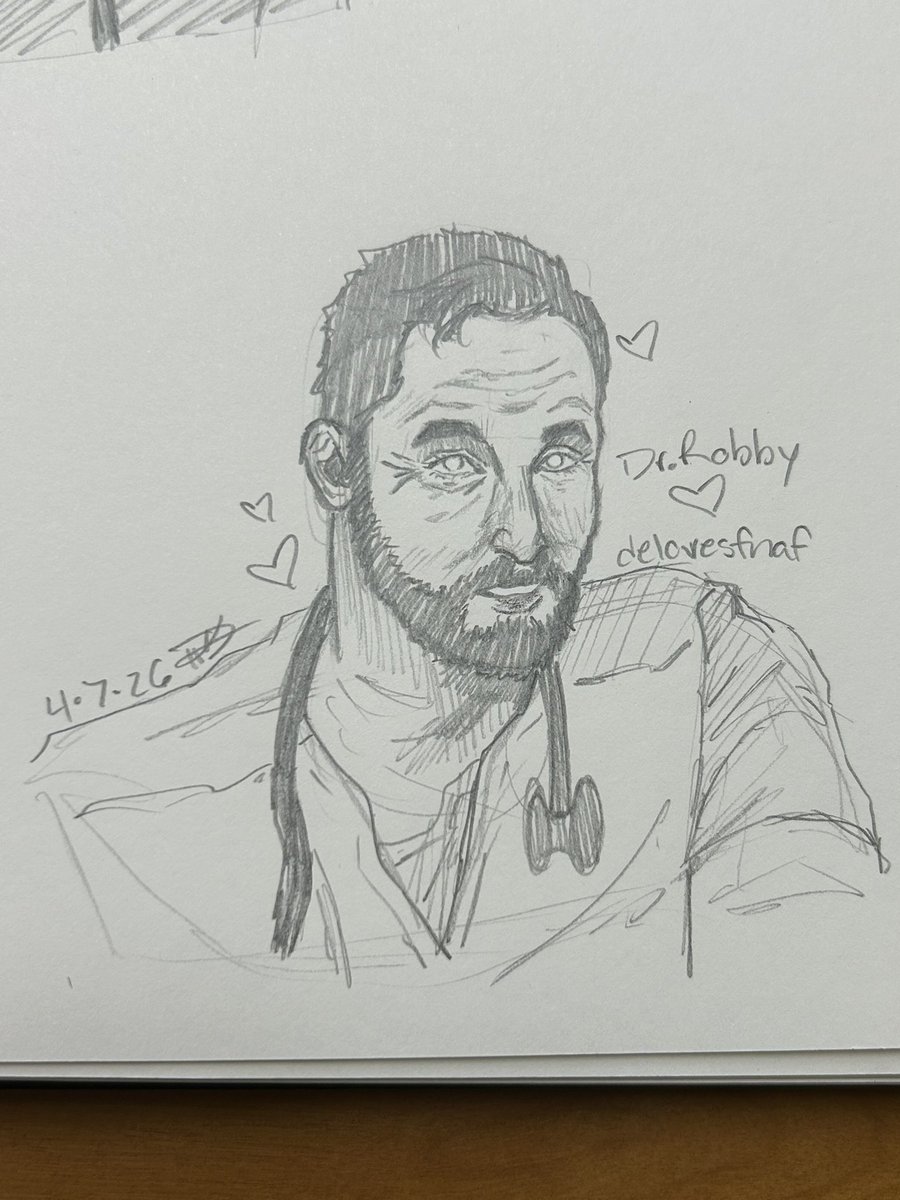 delovesfnaf's tweet photo. safe space to post my Robby art?🤔👉👈💖 #thepitt #thepittdrrobby https://t.co/9EOsX6Q0g8