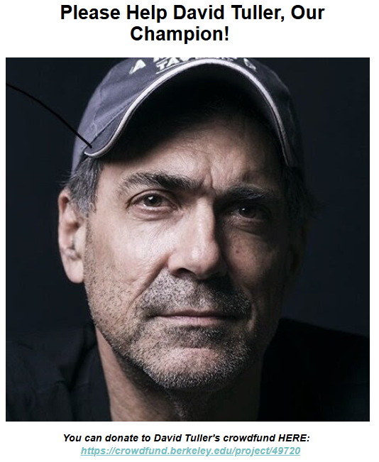 TomKindlon's tweet image. Please Help David Tuller @davidtuller1  , Our Champion!   

crowdfund.berkeley.edu/project/49720

Image is from the AMMES April 2026 newsletter

#MEcfs #PwME