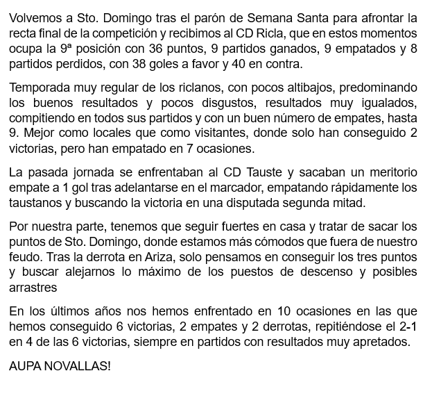 CD Novallas tweet media