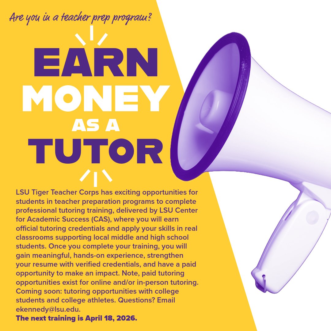 LSU CHSE tweet media