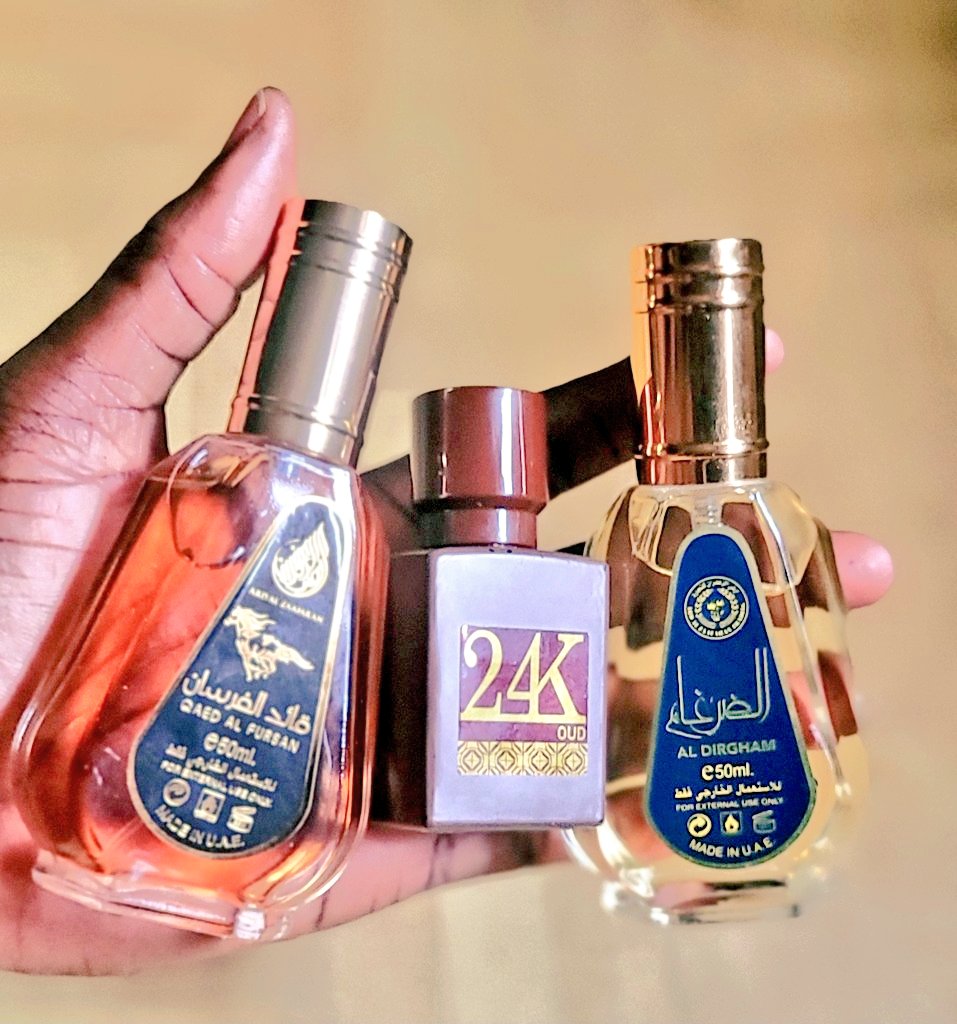 Gifting some of your mutuals any of these perfume combo will make them feel loved 

Frame 1 &amp; 2 = 16k each 

Frame 3 &amp; 4 = 17k each

Location: Ibadan 
<a href="/omoktp/">Maximus Decimus (God's son)</a> <a href="/TheManAfricano/">Temi</a> 
#Vendorena