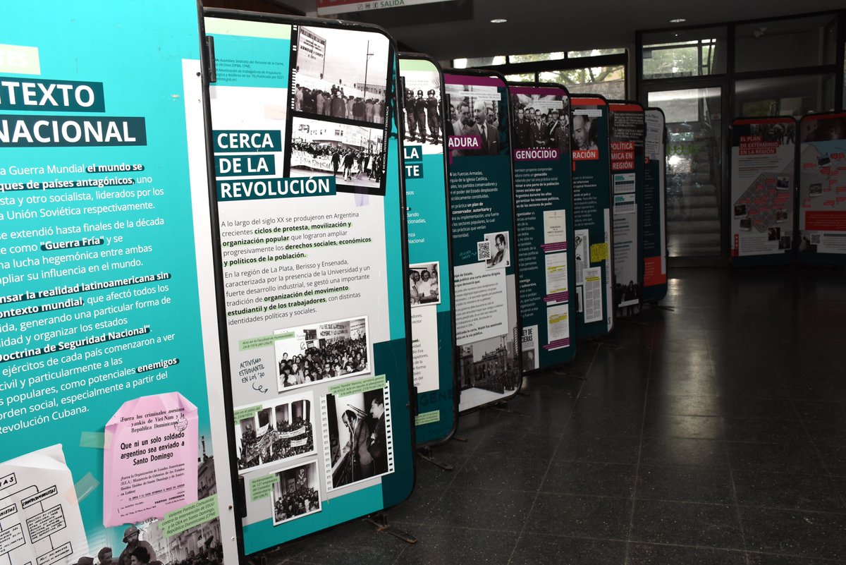 FCVUNLP's tweet photo. A 50 años del inicio de la última Dictadura, la Dirección de Derechos Humanos de la Facultad, junto a la Comisión de Memoria, Recuerdo y Compromiso de la Facultad de Ciencias Agrarias y Forestales, realizaron un emotivo homenaje. 

Leé la nota en https://t.co/z7mcz7d3wp https://t.co/uHxUnkLWRD