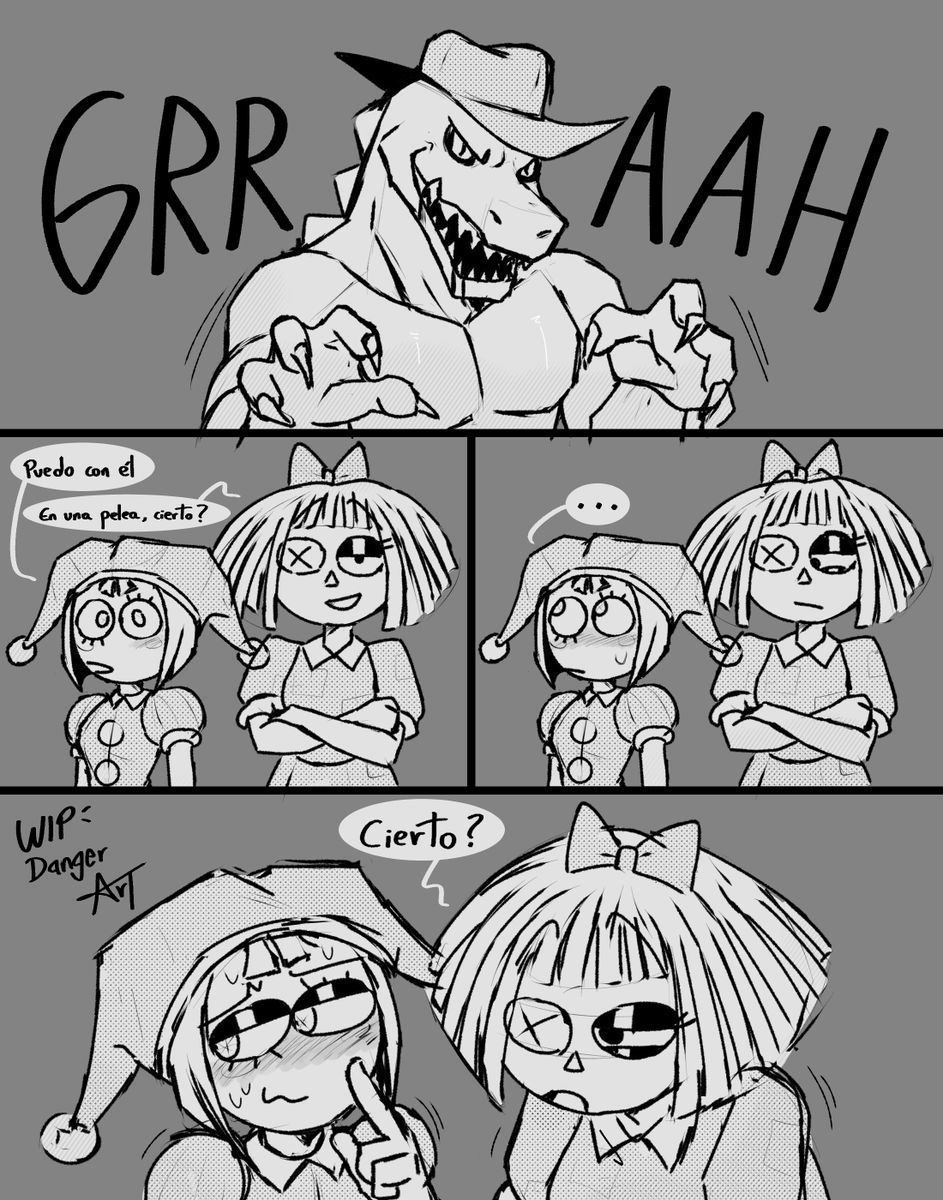 dangerartec's tweet image. Pues.. también- 

#Wip #DigitalCircus #Funnygummy #GummigooxPomni #dangerartec