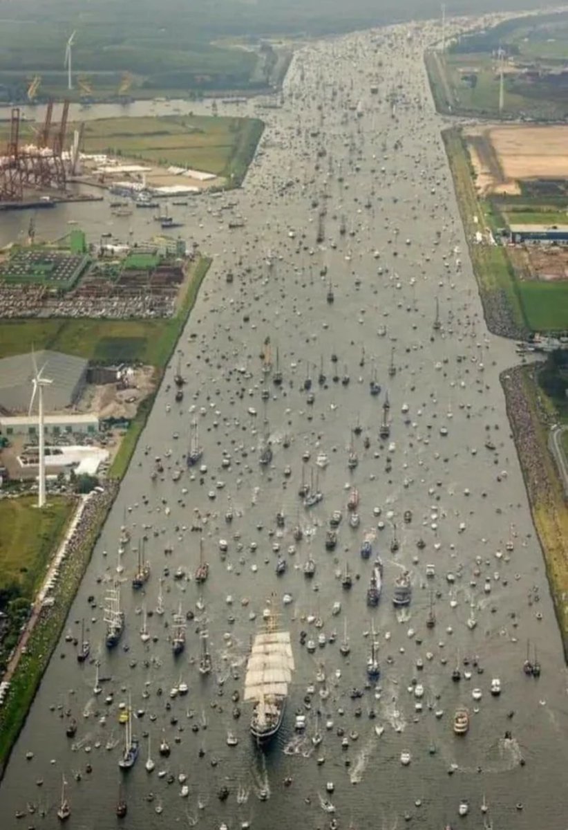 Every five years Amsterdam welcomes scores of tall ships and hundreds ...