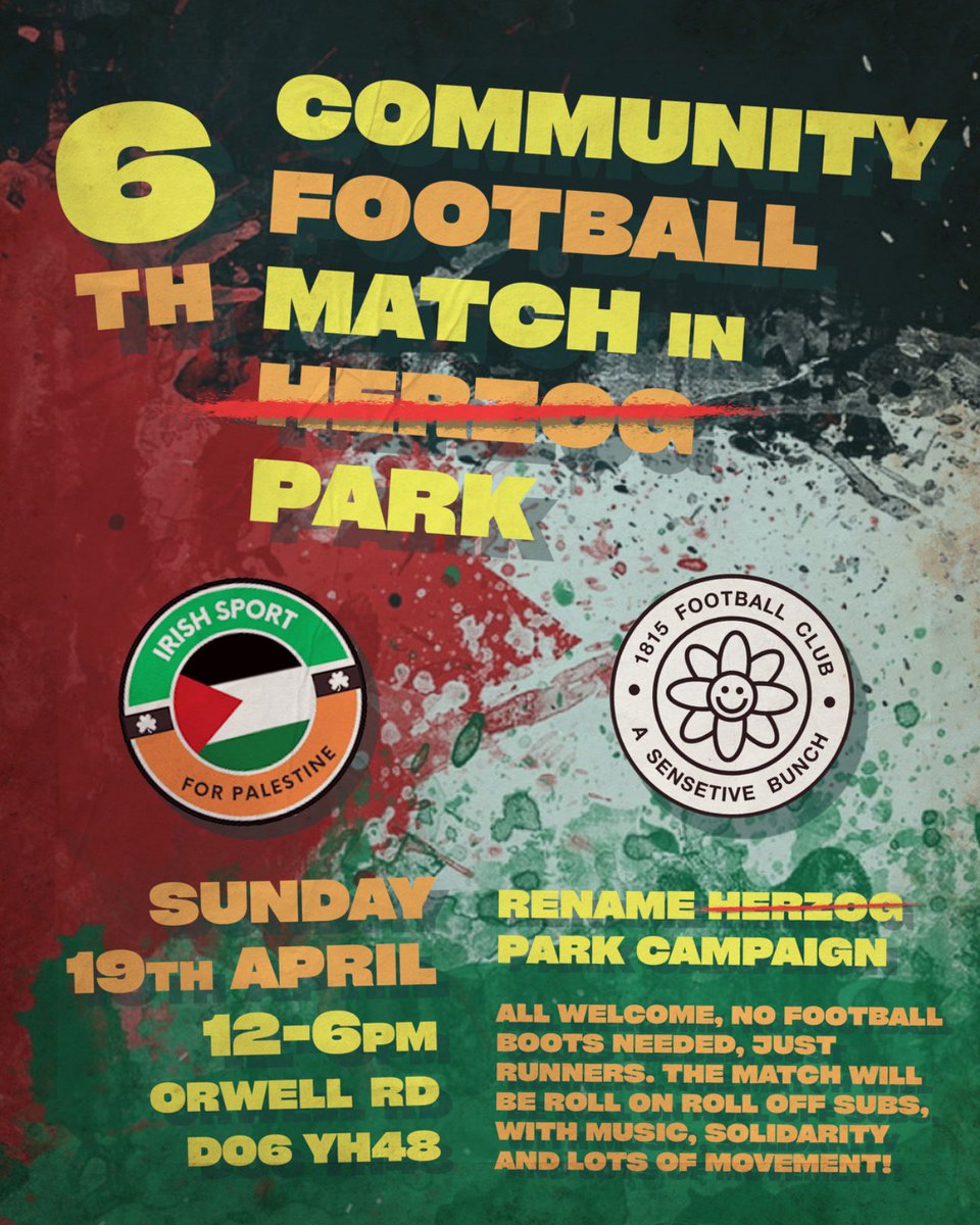 Irish Sport for Palestine tweet media