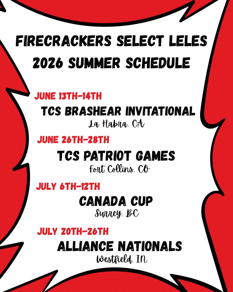 Firecrackers Select Leles 2026 tweet media