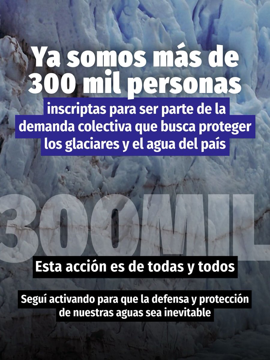 🧊 Se abre una nueva etapa de participación ciudadana en defensa del agua.