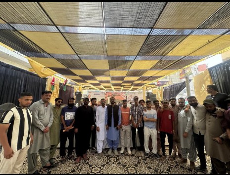لیاری ٹرانسفارمیشن پروجیکٹ کی آج افتتاحی تقریب سے صوبائی وزیر <a href="/SyedNasirHShah/">Syed Nasir Hussain Shah</a>
پولیٹیکل سیکریٹری چیئرمین بلاول بھٹو زرداری  <a href="/JunaidSaleemJD/">Junaid Saleem Jadi</a> نے خطاب کیا 
اس پروجیکٹ کا باضابطہ اعلان چیئرمین بلاول بھٹو کے لیاری سے محبت کا منہ بولتا ثبوت ہے
<a href="/BBhuttoZardari/">Bilawal Bhutto Zardari</a> 
#LTP