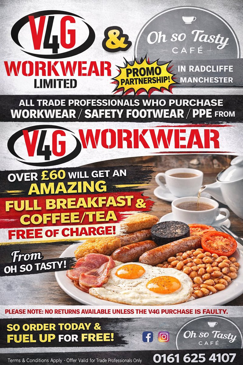V4G Workwear Limited tweet media