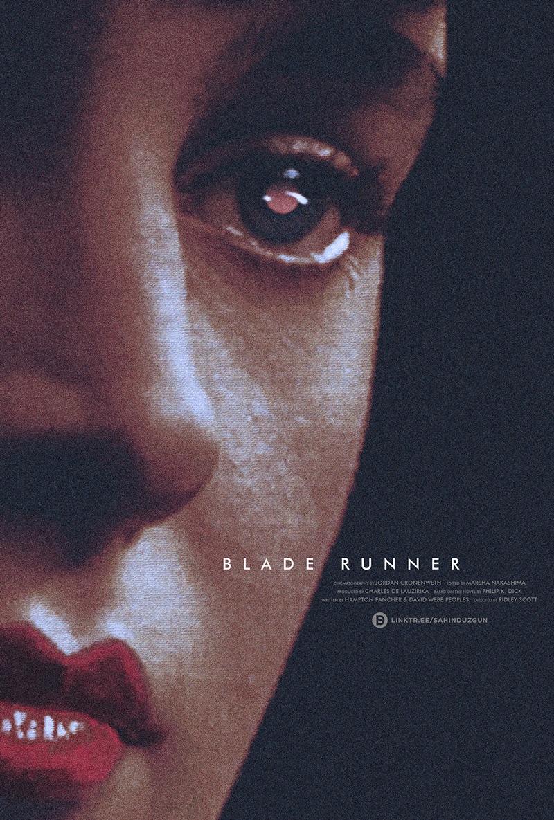 PosterEscape's tweet image. Stunning posters for Blade Runner by @SahinDuzgunArt 

#BladeRunner