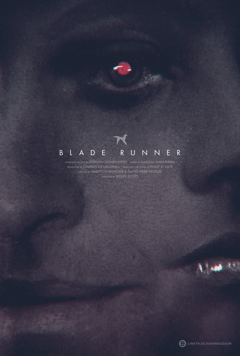 PosterEscape's tweet image. Stunning posters for Blade Runner by @SahinDuzgunArt 

#BladeRunner