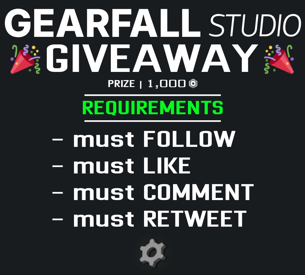 Gearfall tweet media