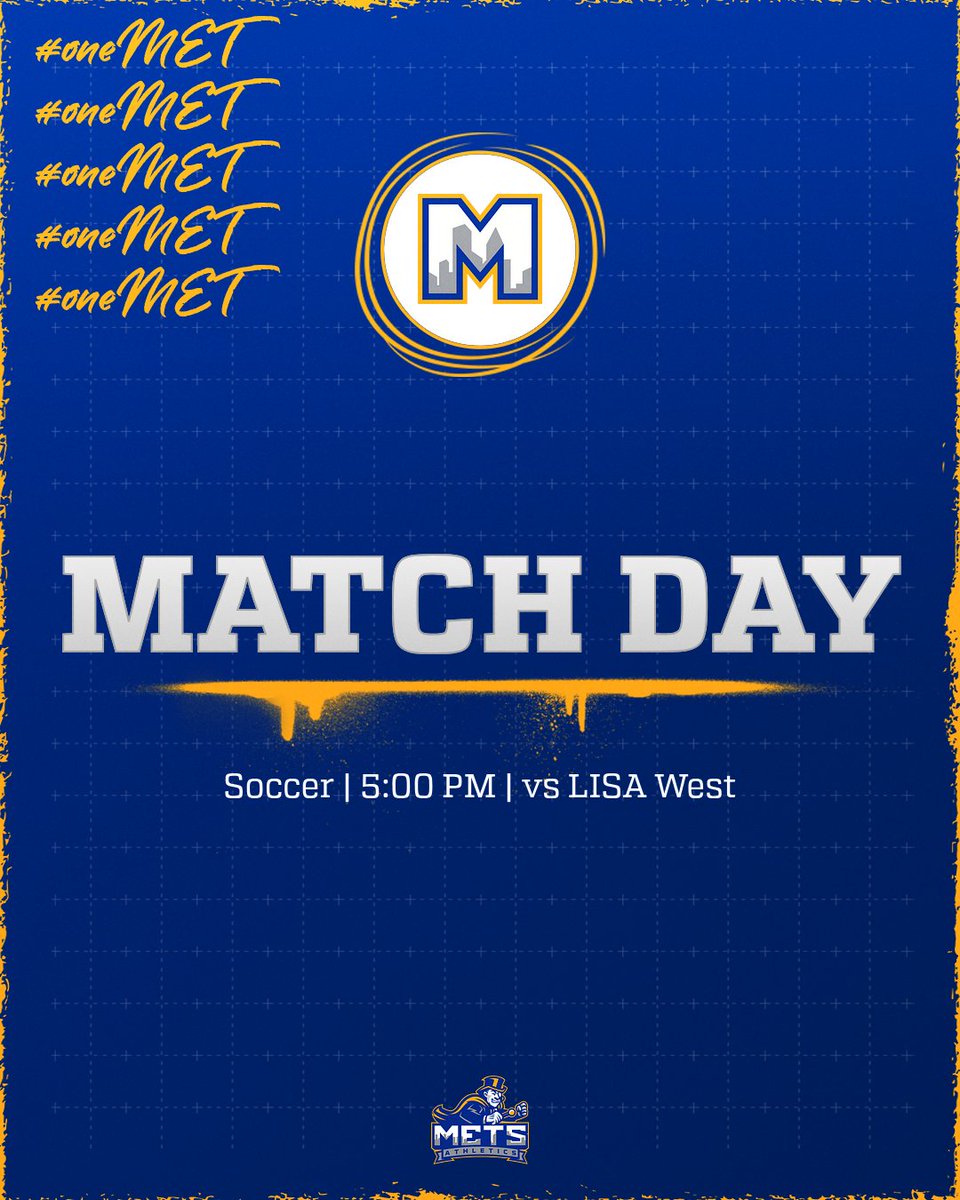 IT’S MATCH DAY! #oneMET