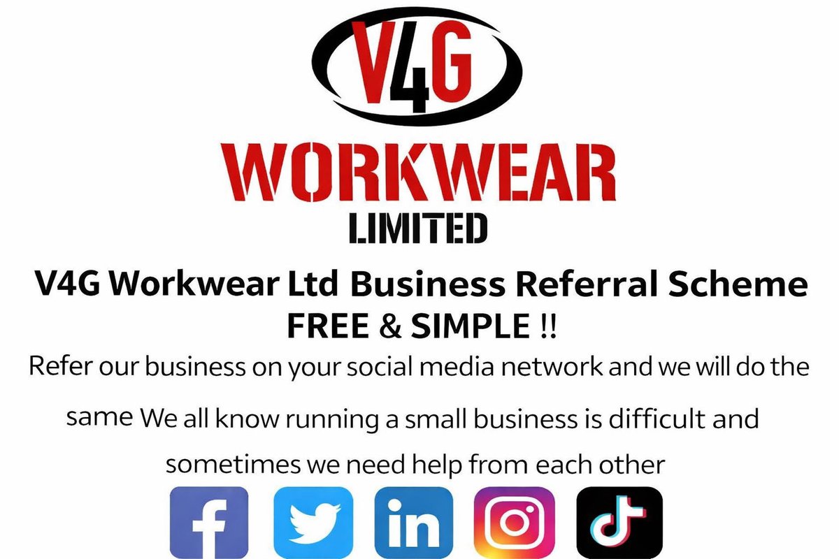 V4G Workwear Limited tweet media