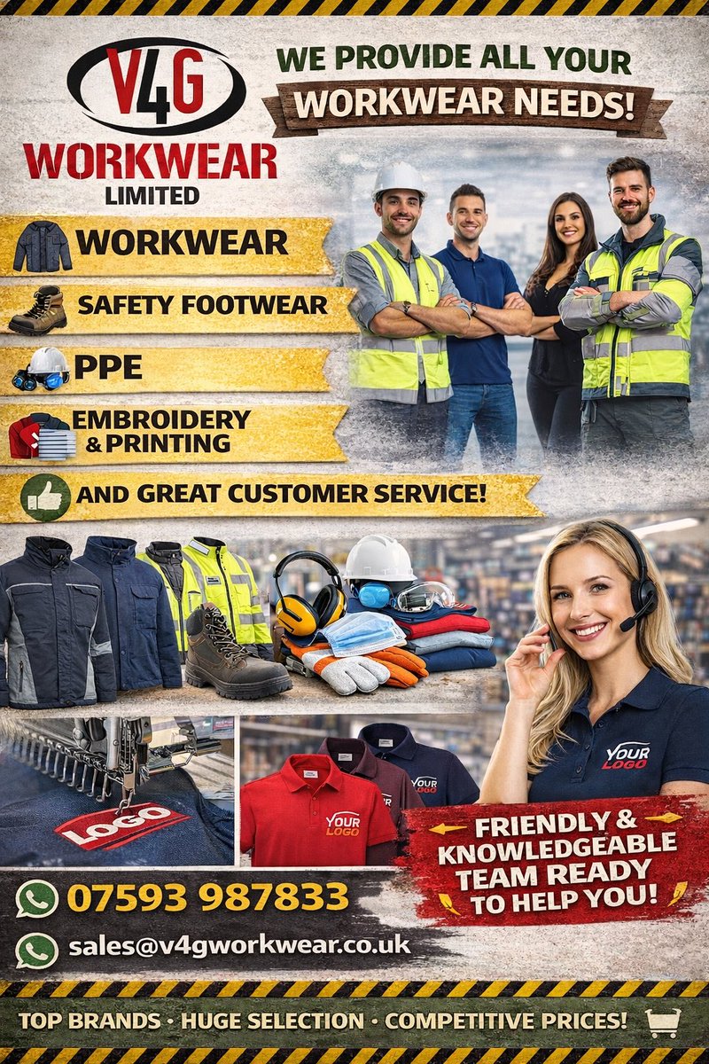 V4G Workwear Limited tweet media