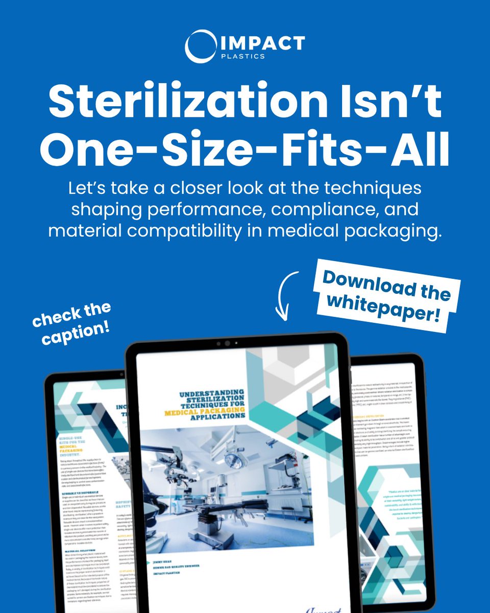 📘 Looking to better understand how sterilization impacts material selection and performance?

👉 Download our whitepaper: hubs.ly/Q049XG850