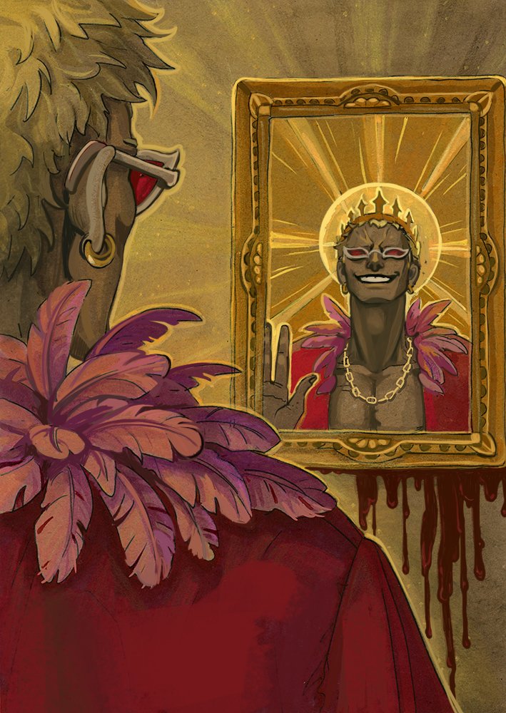 Donquixote Doflamingo and his Ego.