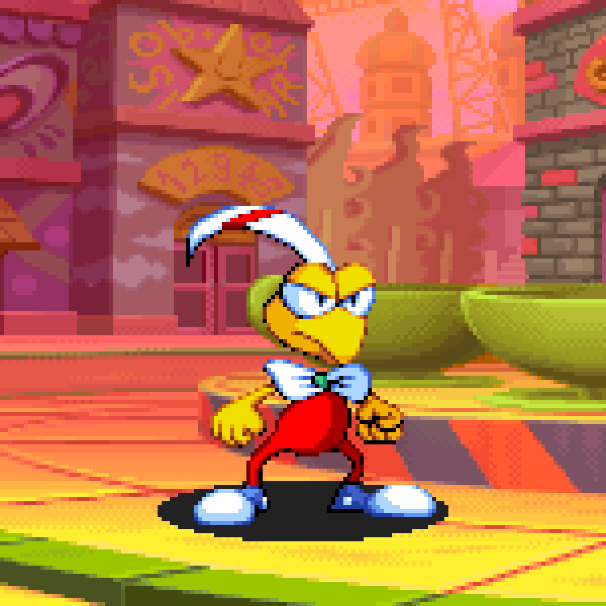 NakamangaHikari's tweet photo. Dynamite Headdy - The Puppet Hero
#fanart #pixelart #spritework #crt #retro #megadrive #sega #Treasure https://t.co/VQGyFNAn3S