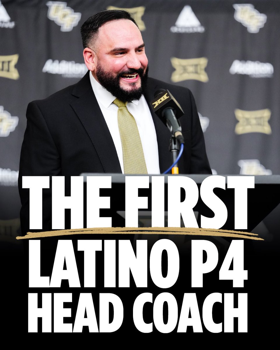 UCF_WBB's tweet photo. ¡Vamos Knights!

@CoachGabeLazo is THE FIRST Latino P4 Head Coach and he’s here in Orlando 👏 https://t.co/ew0Uny6mXk