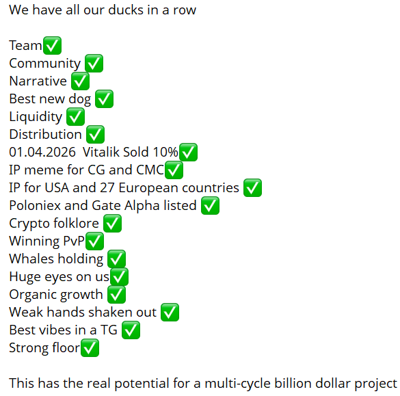 JC_LightRaider's tweet photo. @krakenfx Meme to Mainstreet on Mainnet

$KIMCHI - Chronology of Token Here 

https://t.co/OzClTdaOfa

Great Community, Team &amp; Charitable 

All ducks lined up in a row

0xfCCD6fBCa272B4cc11069402F4123b070B7838F9 https://t.co/pMkDwGwqHK