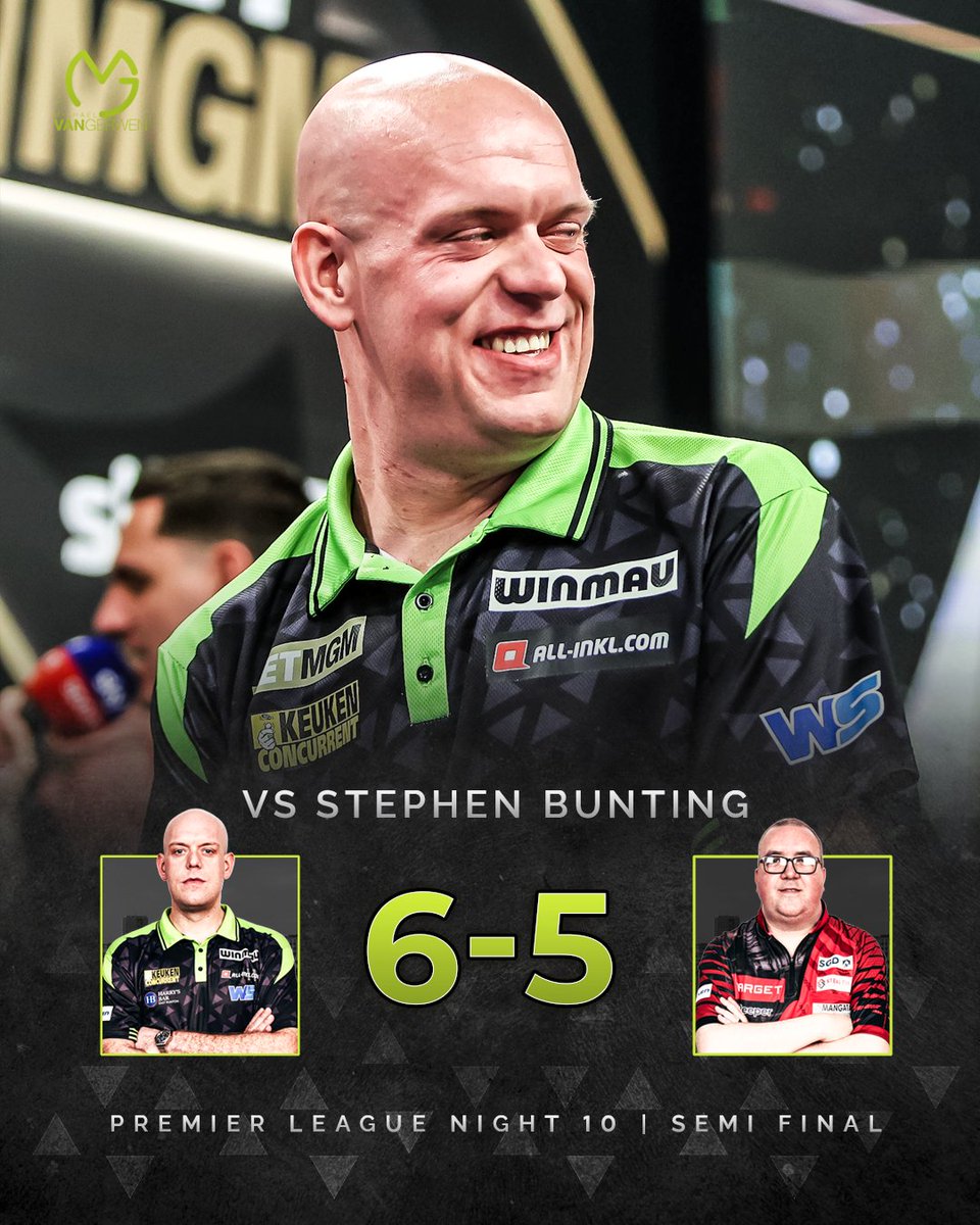 Michael Van Gerwen tweet media