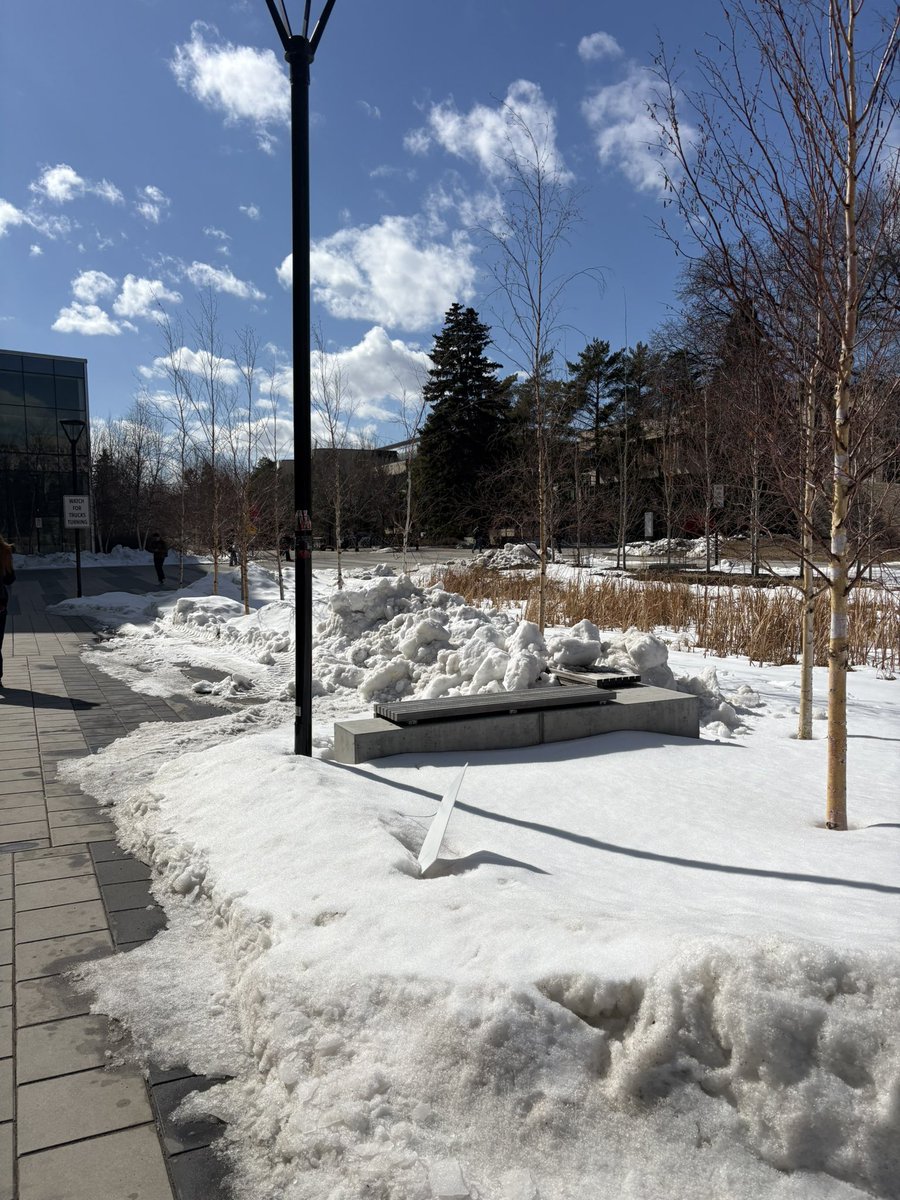 BenChernesky's tweet image. My neighbours in the SW literally have flowers growing in their yard right now, meanwhile this is the snow situation the NW side of the city is still dealing with.

To say there’s a difference in snow cover across Calgary right now would be an understatement…
#yyc