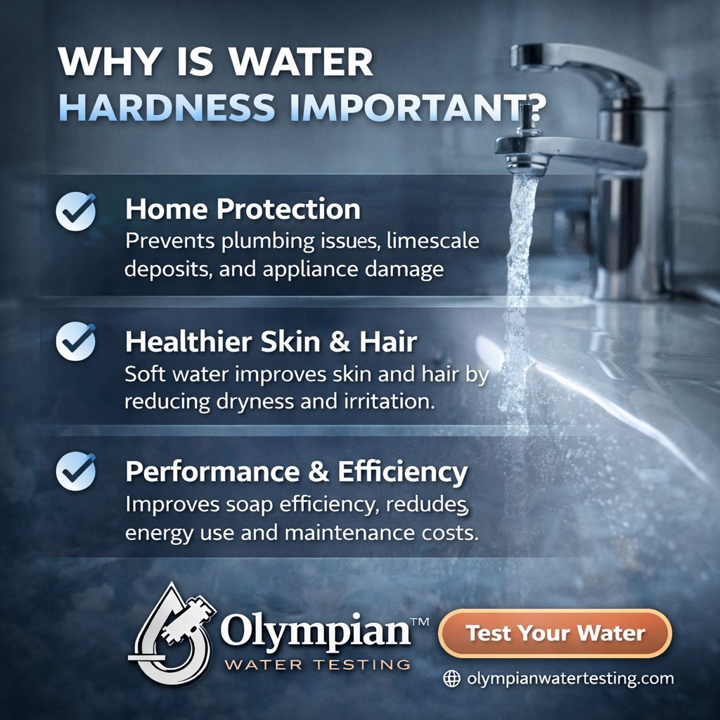OlympianWater's tweet image. Your water might look clean… but hardness changes everything. 💧  

From damaging pipes to affecting your skin and daily performance — water hardness matters more than you think.  

👉Read full guide:  
olympianwatertesting.com/why-is-water-h…  

#WaterQuality #HardWater #WaterTesting