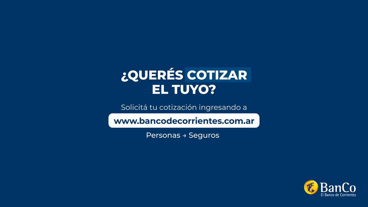 Banco de Corrientes tweet media