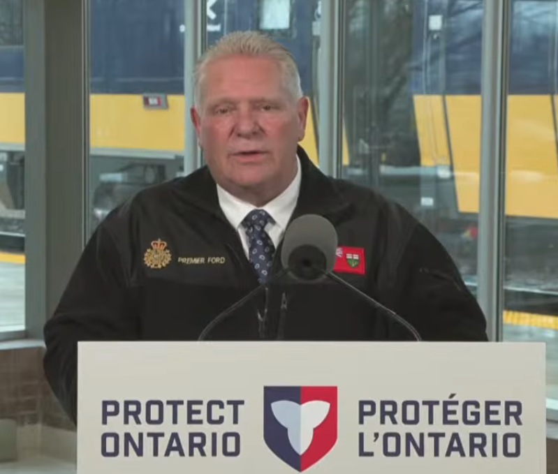 TDotResident's tweet image. #ONpoli 

By my count, Doug Ford has been given at least a dozen custom jackets with his name on them!!!