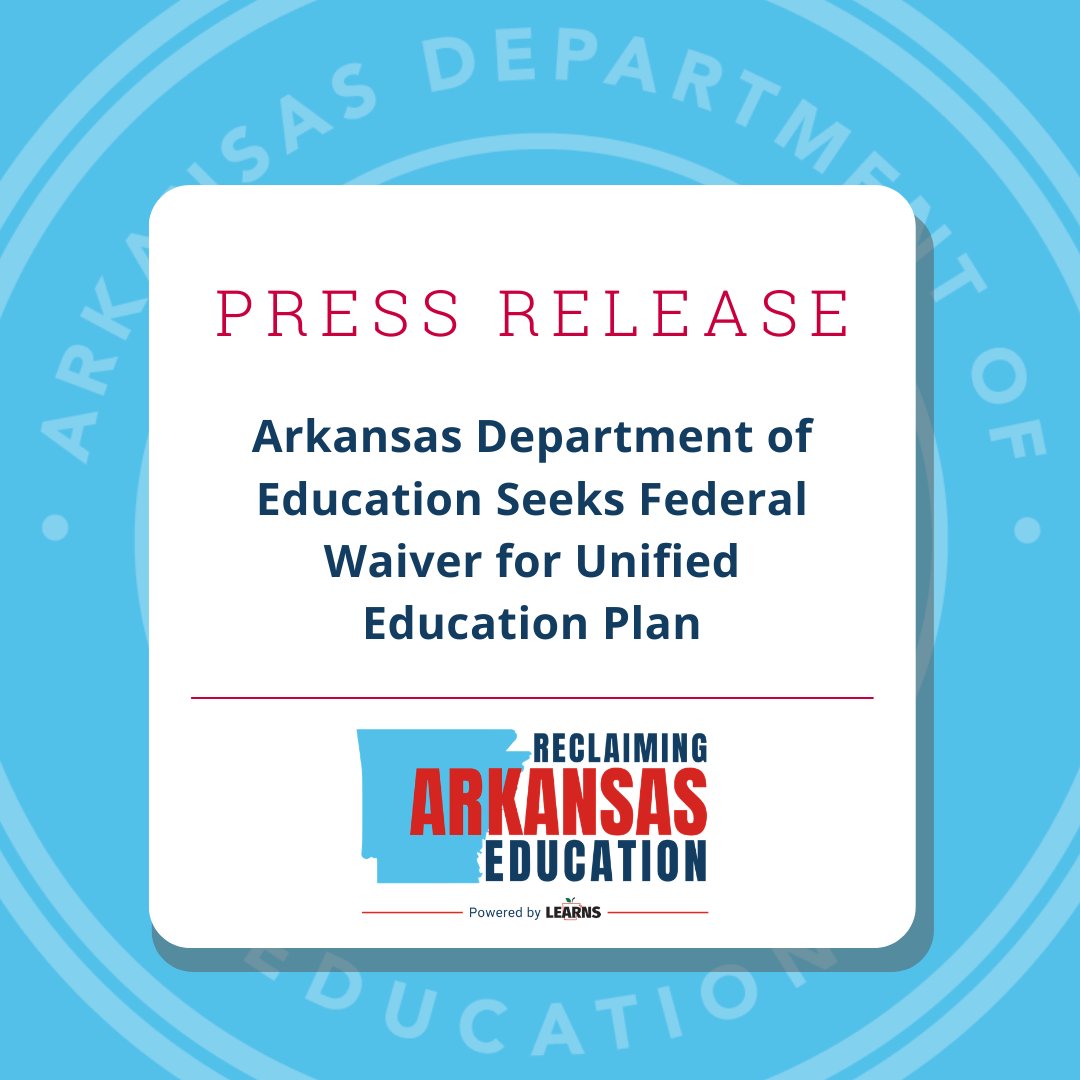 Arkansas Department of Education tweet media