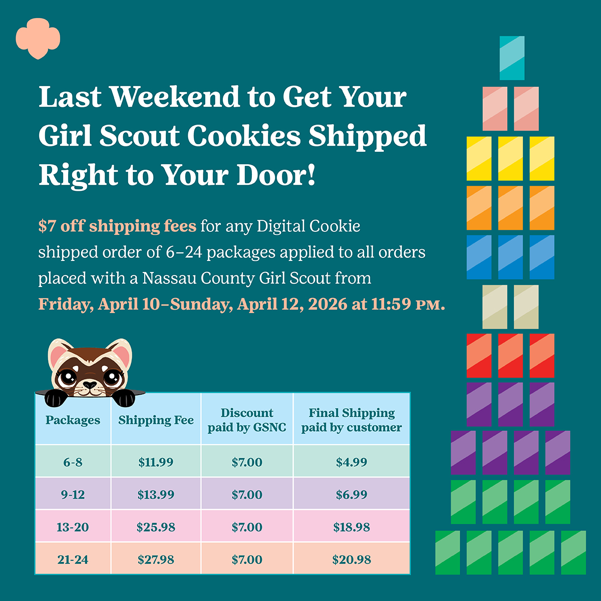 Girl Scouts of Nassau County tweet media
