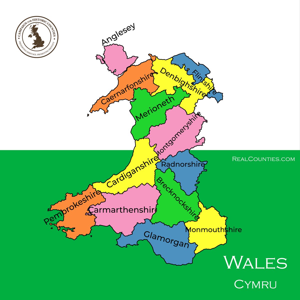 Real Counties | Historic Counties tweet media