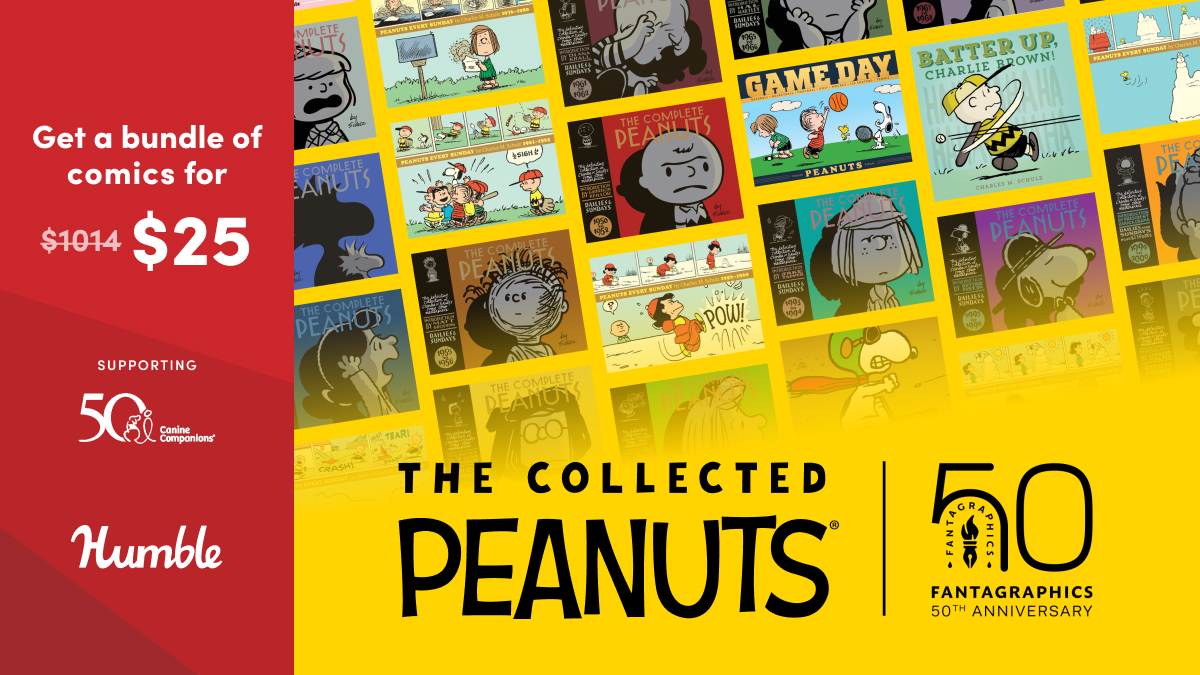 🎉 Good grief! The Collected Peanuts collection is available on <a href="/humble/">Humble Bundle</a> through April 16. 📚🐶 This digital bundle features classic comics &amp; books while supporting Canine Companions. Check out the bundle and order here ️👉 bit.ly/4tETPTm
 #Peanuts #HumbleBundle