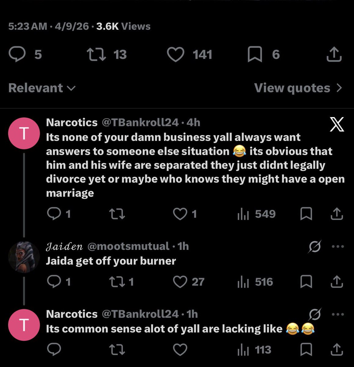 ᴛʀɪʙᴀʟɢʟᴀᴢᴇʀ| ʀᴏᴍᴀɴ ʀᴇɪɢɴꜱ ꜰᴀɴ ᴀᴄᴄᴏᴜɴᴛ tweet media