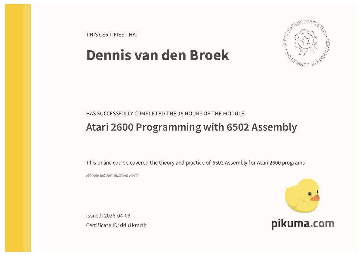 Dennis van den Broek tweet media