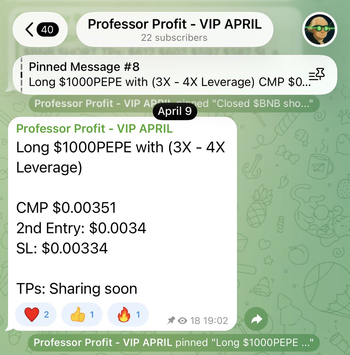 Professor Profit tweet media