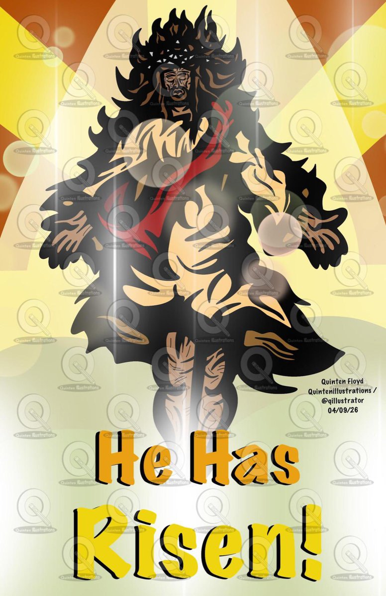 QIllustrates's tweet photo. π¨πΎβπ¨ Hello! For today, Iβm presenting my illustration of resurrection of Jesus Christ who had died for all our sins. βHe Has Risen, Indeed!β π±βπΎπβ¨πΌοΈπποΈβοΈππΎππ¨π¨πΎβπ¨
#procreate #digitalillustration #resurrectionday #jesuschrist #hehasrisen #sharecreativity #quintenillustrations https://t.co/859TwZNhnb