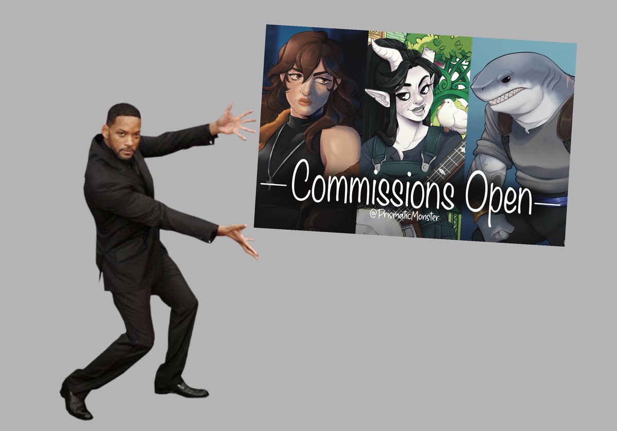 👻💀prismatic monster💀👻: Comms Open! tweet media