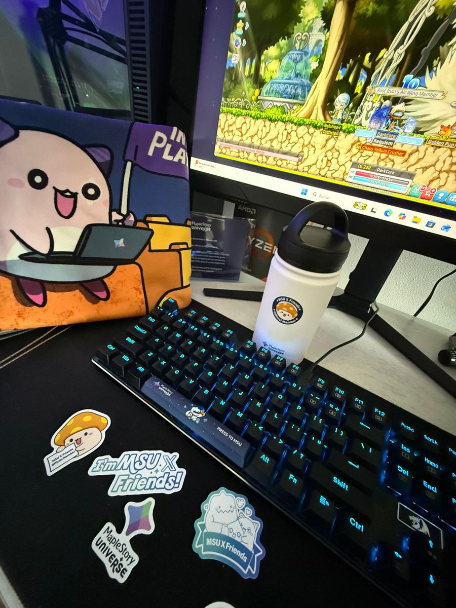 1Bioniic's tweet photo. Hi everyone! ๐
I received a very nice gift today, thank you so much @MaplestoryU ๐
MSU X FRIENDS, The GOAT.
Keep creating ๐ฅ๐ฅ
#MSU #MSUXFriends https://t.co/qiqRgMCBhJ