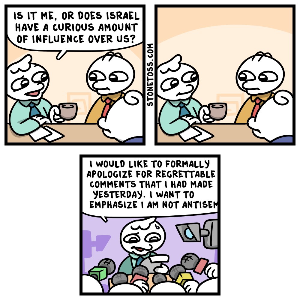 Stone tossers tweet media