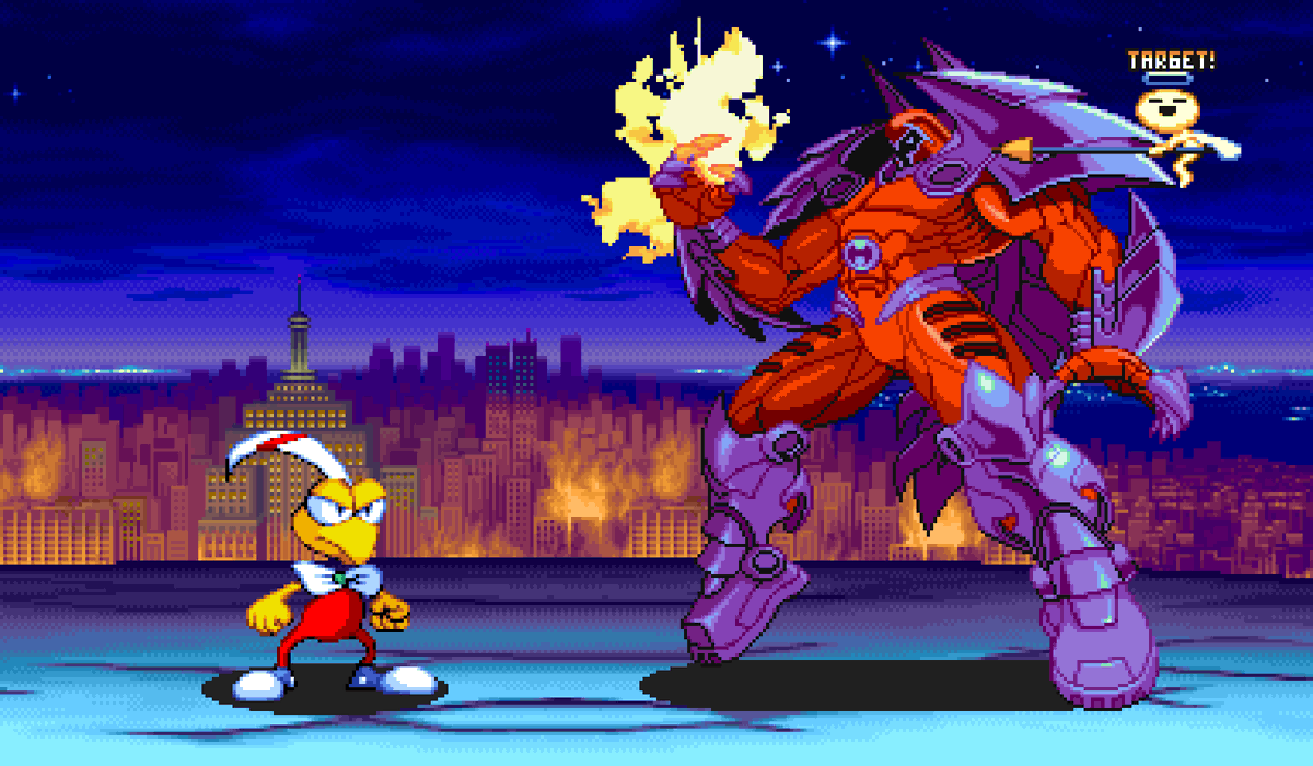 NakamangaHikari's tweet photo. Dynamite Headdy - The Puppet Hero
#fanart #pixelart #spritework #crt #retro #megadrive #sega #Treasure https://t.co/VQGyFNAn3S