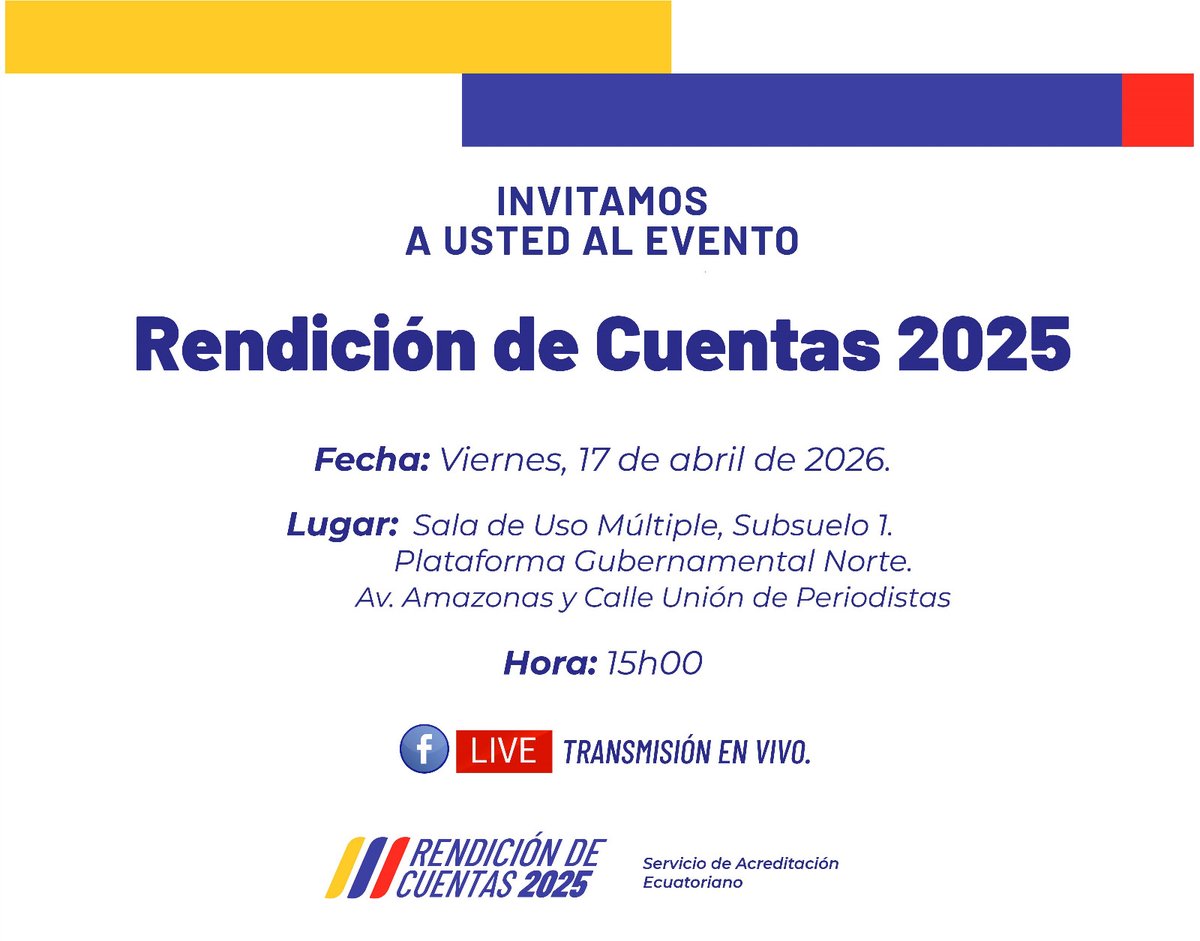 Acreditación EC tweet media