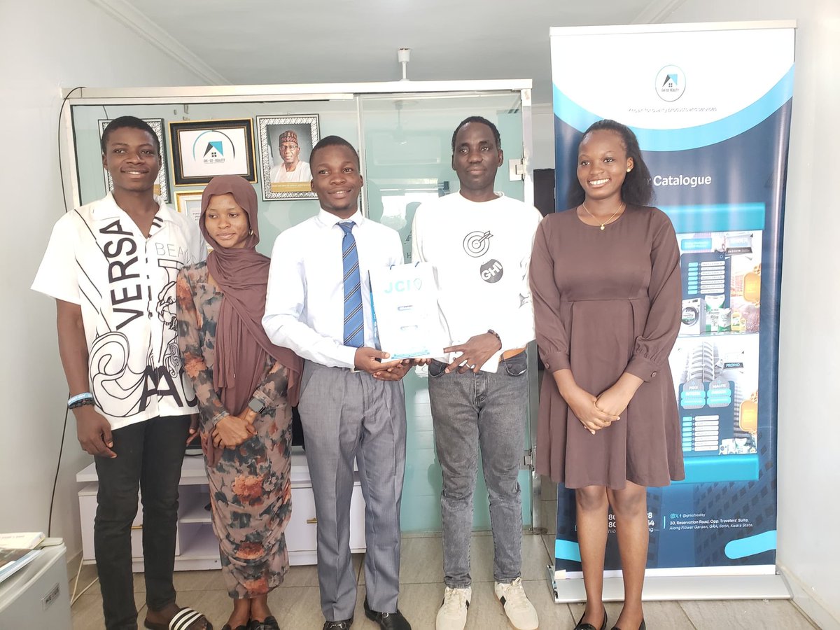 ghio2reality's tweet photo. “Today, @ghio2reality, we are privileged to host the Unilorin JCI executives and board members.” https://t.co/yo5k8Rds7V