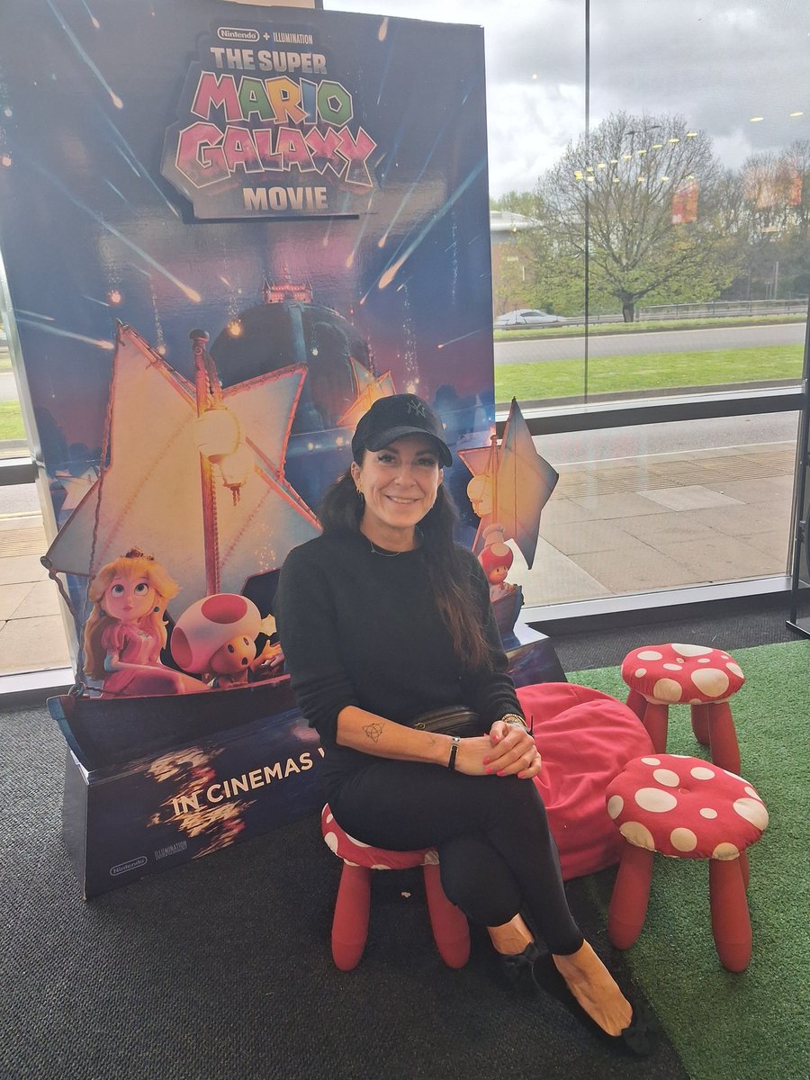 We did it!! <a href="/David_Wise/">David Wise | Music Composer & Sound Design VGM</a> and I went to see the <a href="/supermariomovie/">The Super Mario Galaxy Movie</a> tonight!!

It was colourful! Relentless! Nostalgic and down right awesome!!! 

Who knew 20 years later the franchise I helped build (a teeny bit)  with my little voice, whilst watching the legends at Rare create the