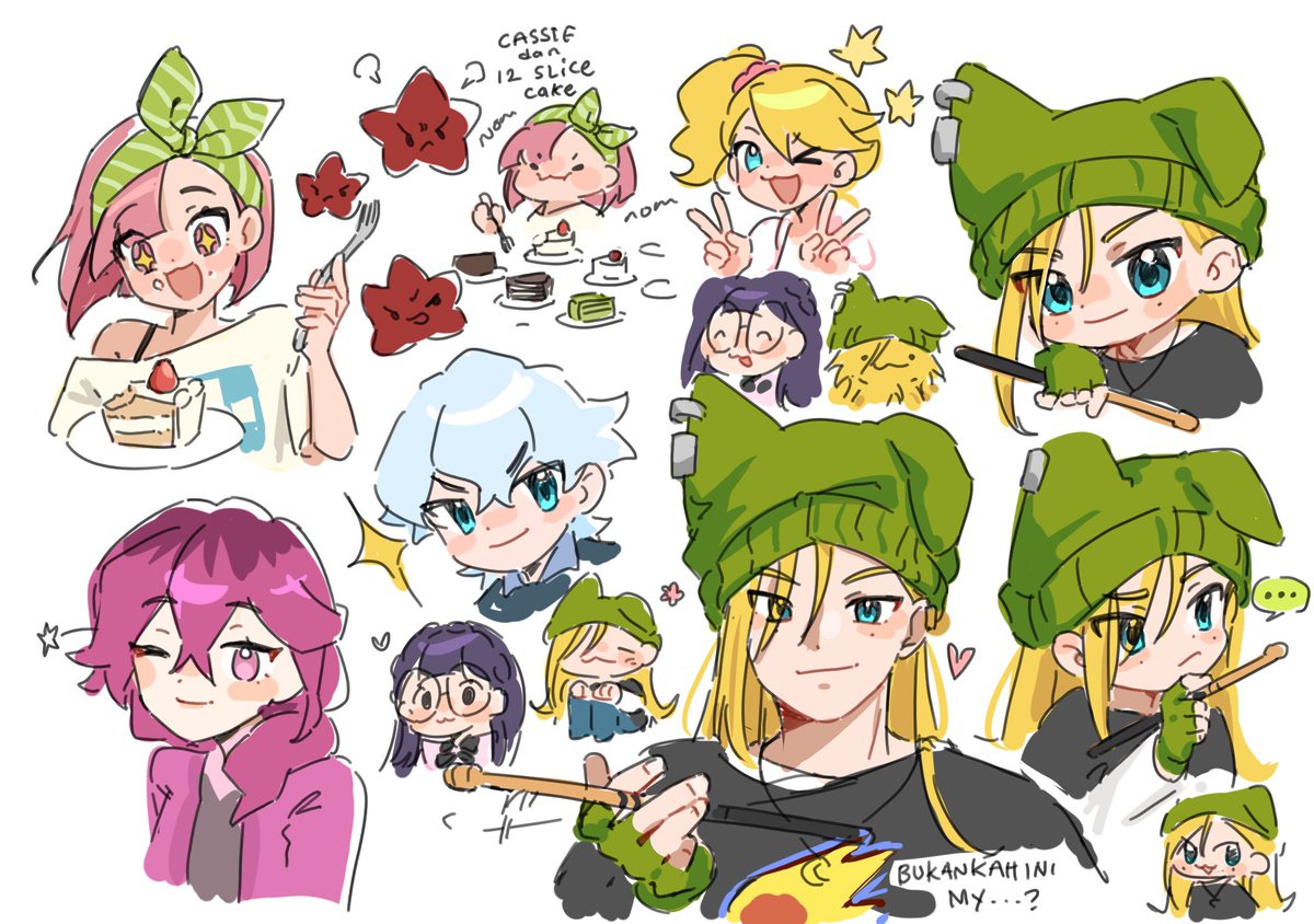 Fanart for <a href="/KulonikuGame/">KULONIKU - OUT NOW on STEAM!!!</a> 

Pengen main gamenya tapi mesti nabung dulu hiks ☝️😭 bikin fanart dulu aja yah.

Guess karakter my favorite kesukaan gweh