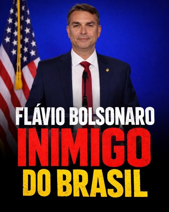 DilmaResiste's tweet photo. FLAVIO BOLSONARO INIMIGO DO BRASIL
Siga nosso novo Instagram, que a Meta derrubou sem motivos com mais de 80K. Conto com sua força! >> https://t.co/BLLoJkqDru https://t.co/vaCbw1PxM0